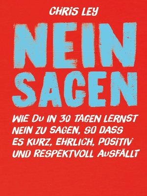 cover image of Nein sagen